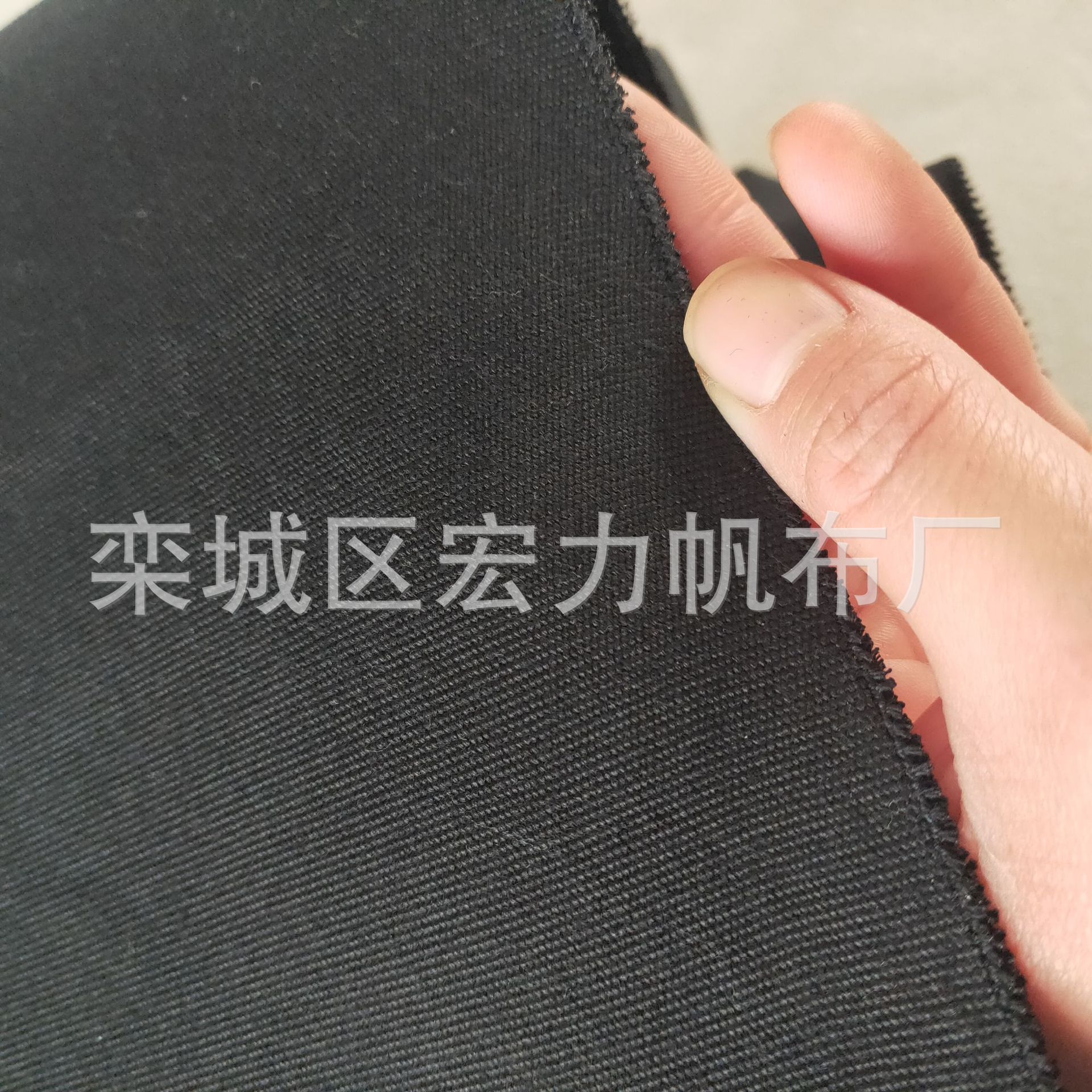 Al Aire Libre de protección solar encriptación tienda silicona impermeable poliéster transpirable negro tela lona gruesa