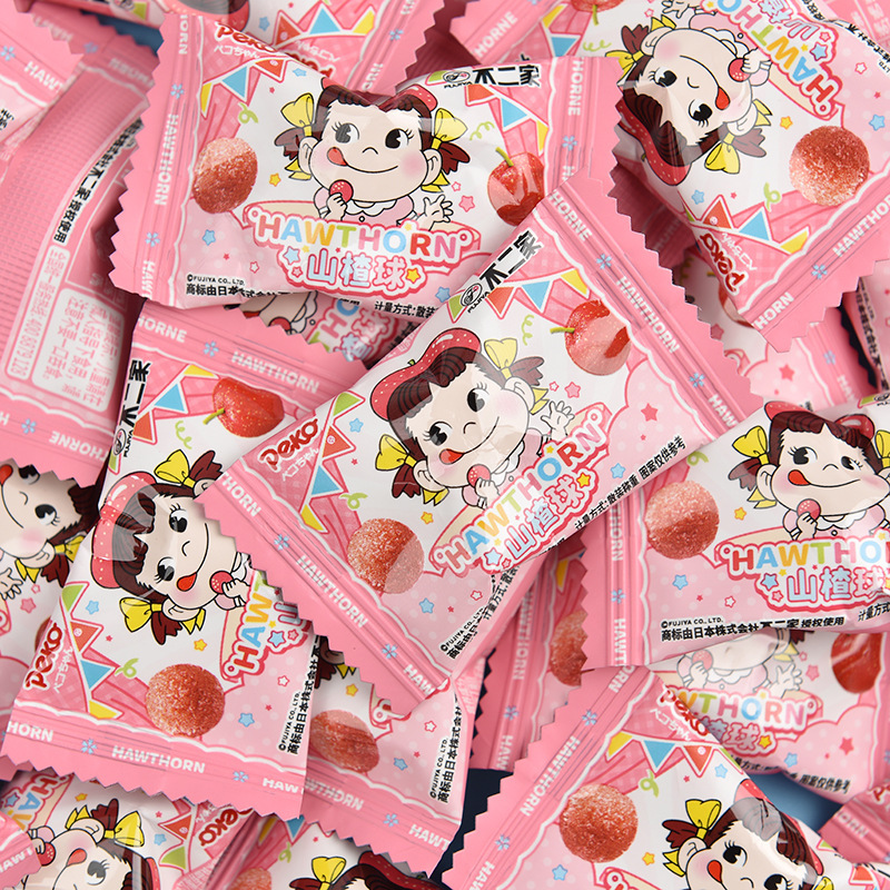 Fujiya Hawthorn Balls in Bulk Wedding Candy Candied Hawthorn Flavor Snacks Kidsren's Casual Snacks Can Be Wholesaled with Free Shipping Fujiya Hawthorn Balls in Bulk Wedding Candy Candied Hawthorn Flavor Snacks Kidsren's Casual Snacks Can Be Wholesaled with Free Shipping