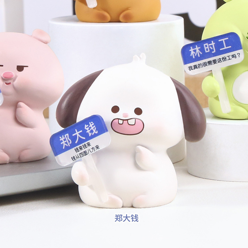 クリスタル製の猫の置物、猫猫楽ゆうゆう、漫画風で可愛い動物のデスクトップストレス解消おもちゃ、新作クリエイティブデコレーション、卸売|undefined