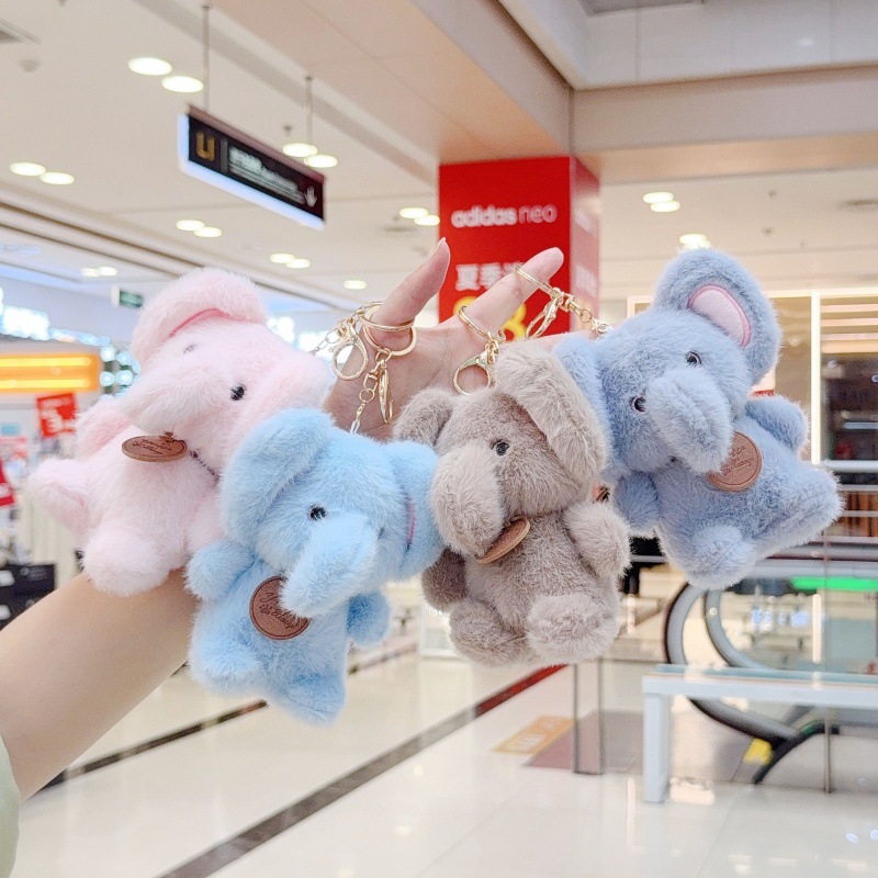 Xiangdundun Paradise Animal Doll Cute Elephant Doll Ornament Grabbing Doll Machine Plush Wholesale