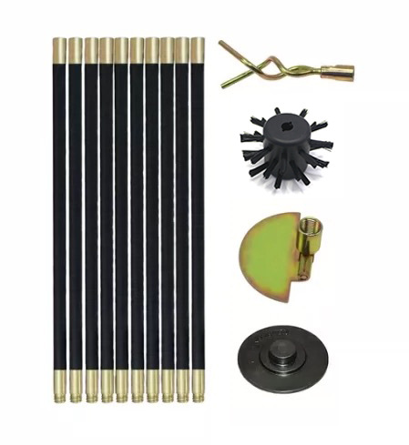 Kit de herramientas de drenaje ajustable para limpieza de tuberías