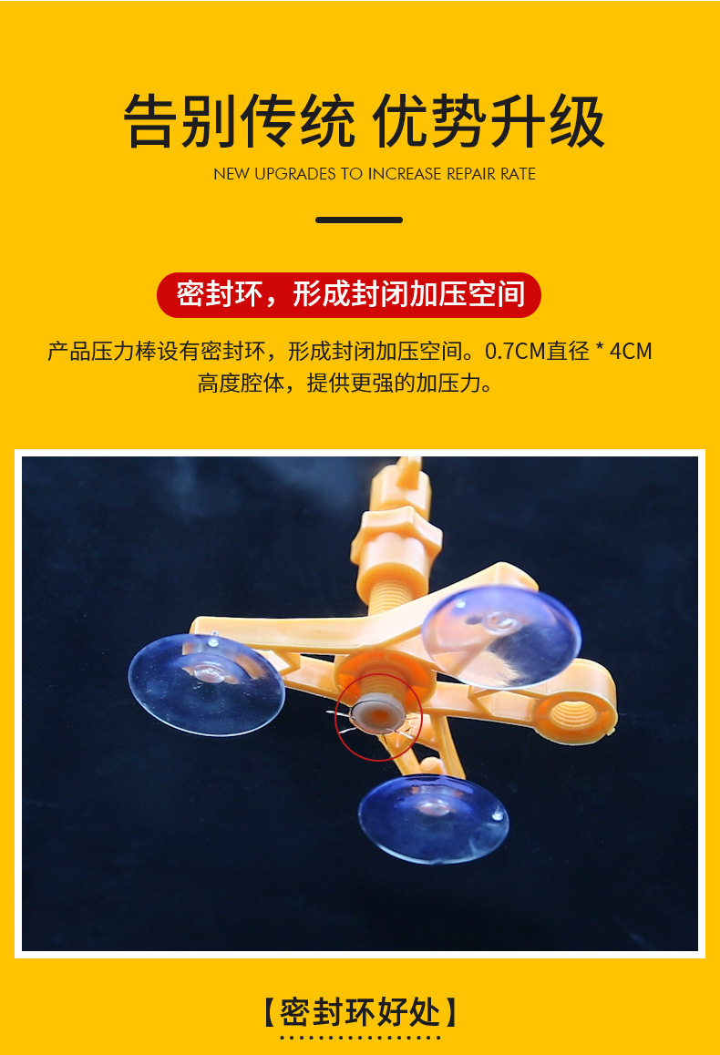 Car windshield repair liquid door and window mirror crack scratch crack repair glue reducing agent non-trace glue CF