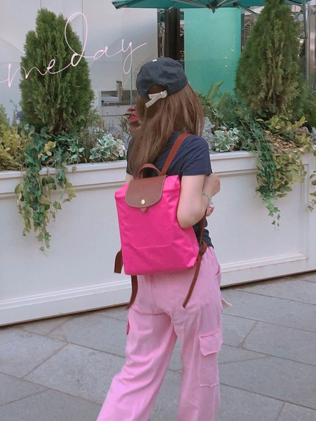 LX classic backpack Barbie powder