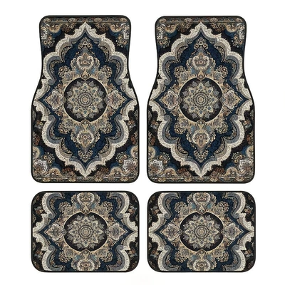 Style Car Floor Mats Four-Piece, Avtomobil döşəmə paspasları - msi-5-3344cm-rear-row-two-pieces
