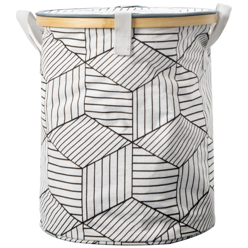 Cesta de lavandería hogar Cubo de almacenamiento de juguete de peluche baño cesta de lavandería plegable cesta de almacenamiento de muñecas