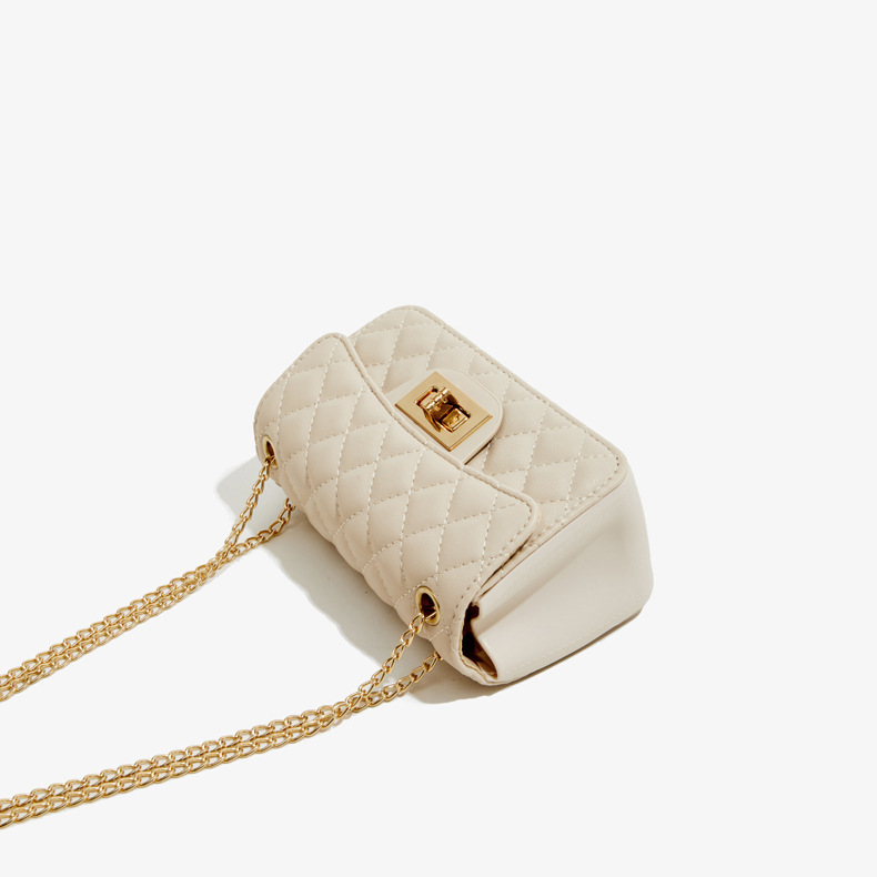Women's Crossbody Small Square Bag In Pu Leather Fashion Handbag_voghion.com