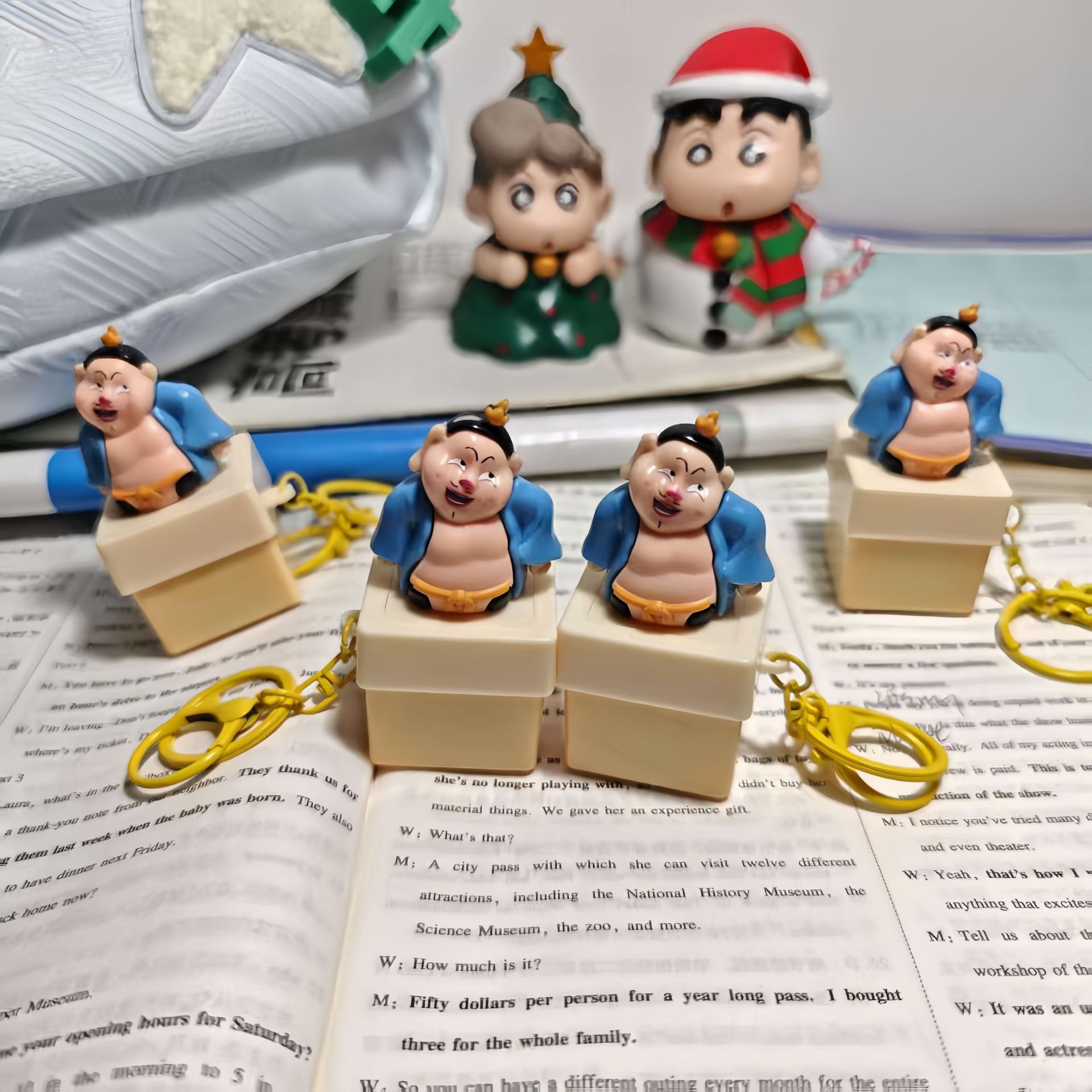 Botón de Voz Taiyi Zhenren, me golpeaste, nuevo botón de sonido creativo para aliviar el estrés, decoración de juguete de figura periférica.