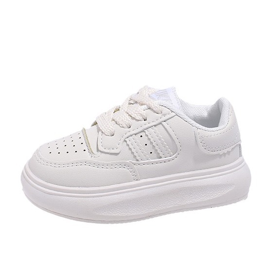 Zapatos para niños 2024 nuevas zapatillas de deporte para niños transpirables de otoño, zapatillas de suela blanda de corte bajo para niños grandes, zapatos de marca de moda para niñas