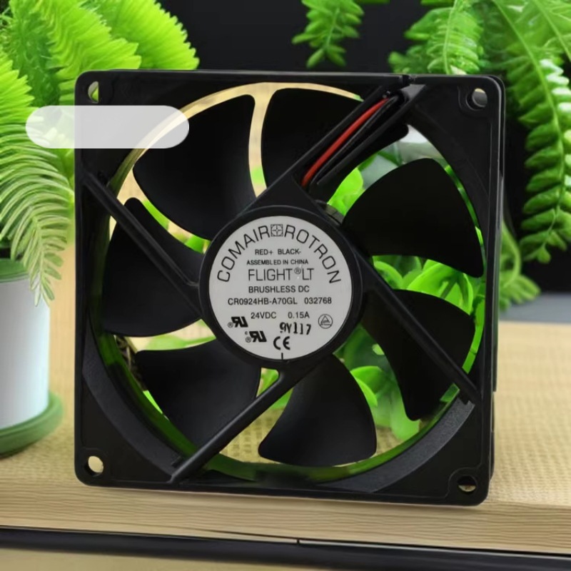 全新原装康姆罗顿COMAIR 24V 0.15A CR0924HB-A70GL变频器风扇