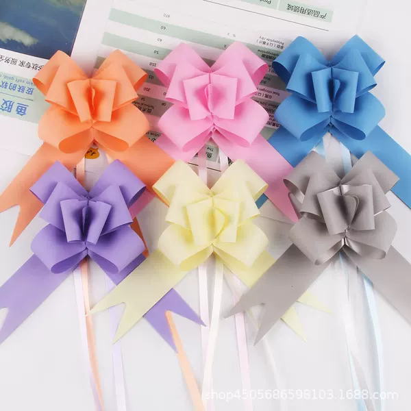 New elegant bow medium solid color Garland decorative ribbon Ribbon gift box gift strap ribbon wholesale