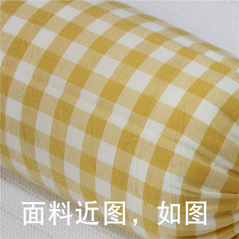 夏用ウォッシュドコットン枕カバー、交換可能なロング枕カバー、肌に優しい円筒形枕カバー、芯なし、カスタマイズ可能|undefined