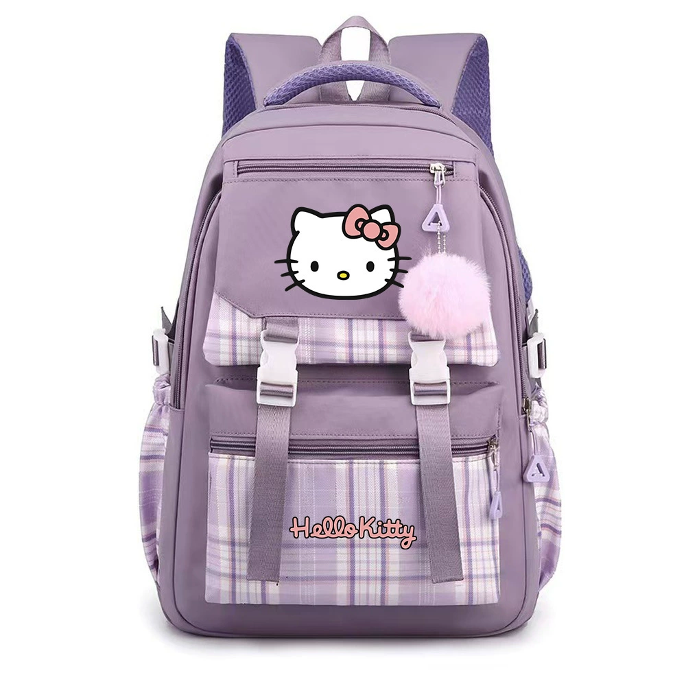 Привет Китти, рюкзак Hello Kitty, японская милая вместительная сумка через плечо для подростков