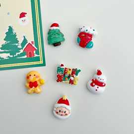 可爱ins圣诞节装饰冰箱贴迷你吸铁石铁皮柜磁吸洞洞