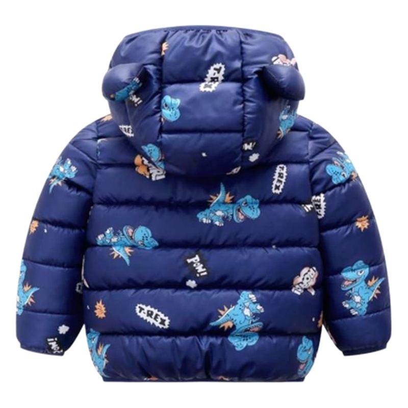 Ropa para niños 2023 Primavera, Otoño e Invierno Nueva ropa de algodón acolchada para niños de dibujos animados ropa acolchada de algodón para niños pequeños y medianos niños y niñas abrigo corto