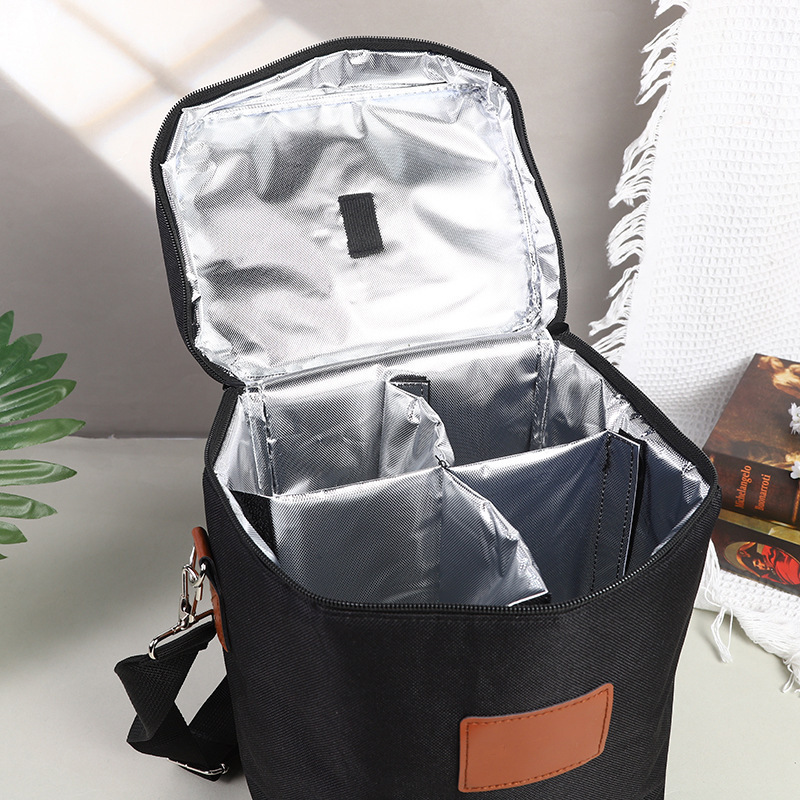 Lunch bagワイン保温バッグ4本ワイン保冷アイスバッグアウトドアピクニックバッグピクニックバッグ|undefined