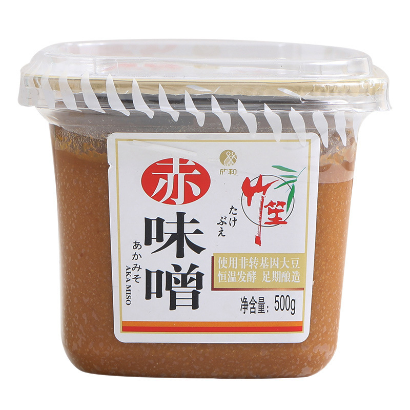 欣和竹笙赤味噌500g 日本風味噌汁 韓国風大酱湯 ラーメンの素 汁物の素 調味料 汁物の素|undefined