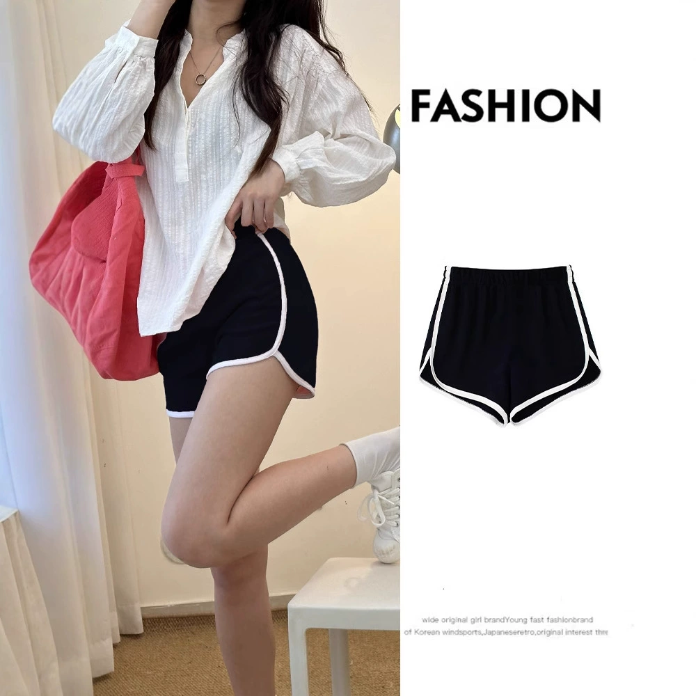 Домашние повседневные брюки Защитные брюки Нежные штаны для йоги пижамы женские анти-свету фитнес бег шорты эластичные спортивные штаны