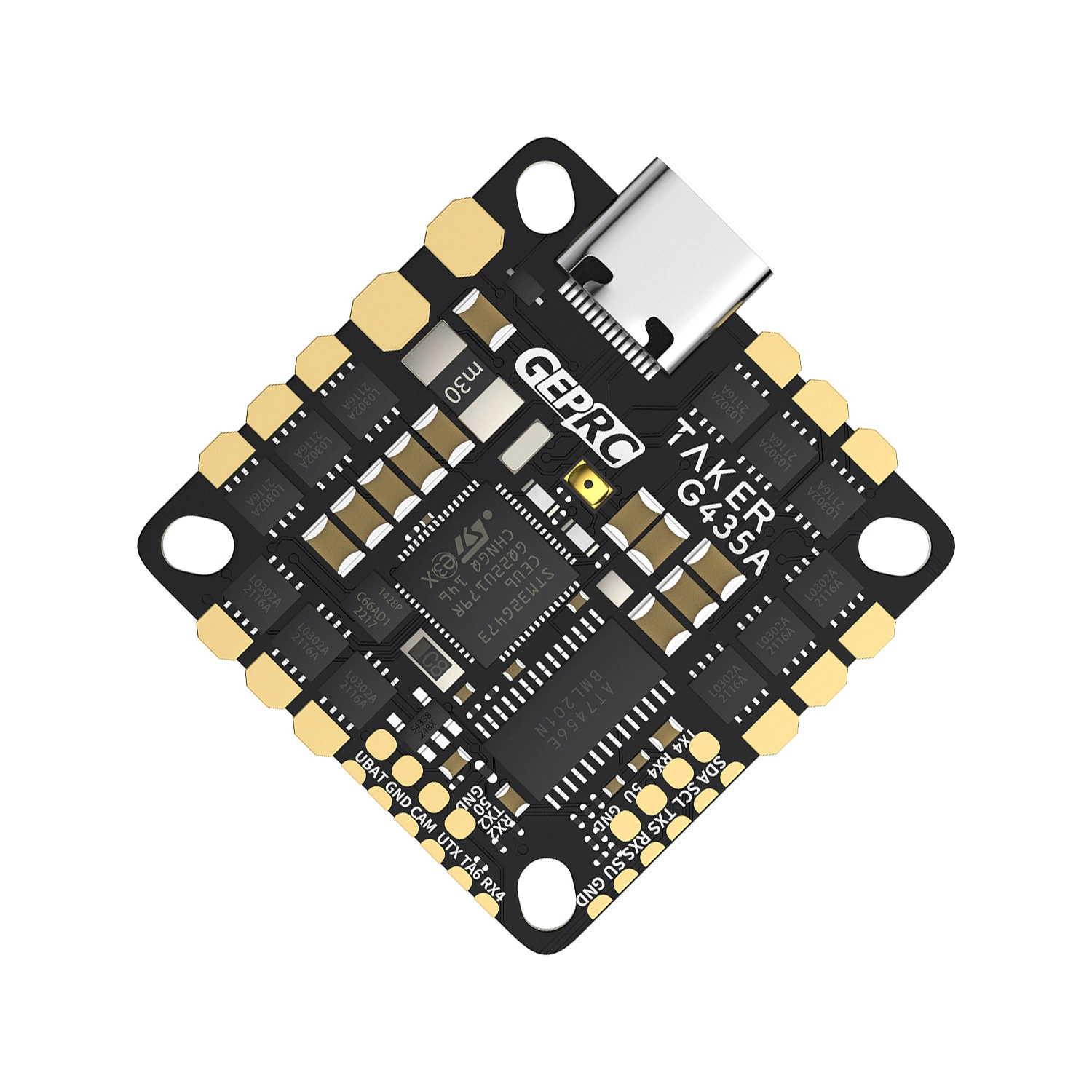 GEPRC Gepu Taker G4 35A AIO Flying Control Compatibility Pole Pole высокопроизводительная основная плата Cross-board FPV
