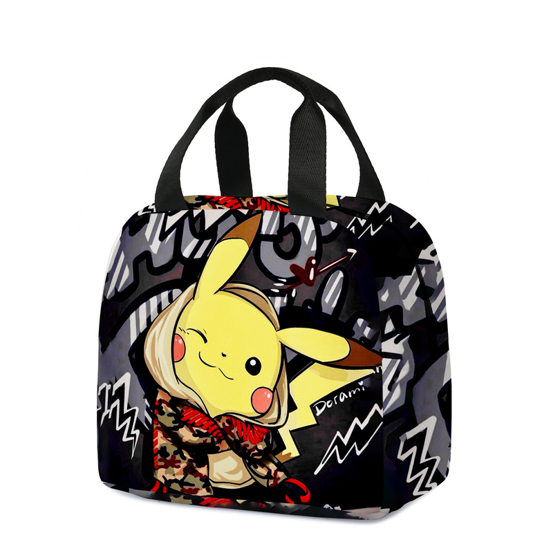 販売促進ピカチュウデジタル宝物キャラクターpokemonバックパック小中学生児童かばん筆袋2|undefined