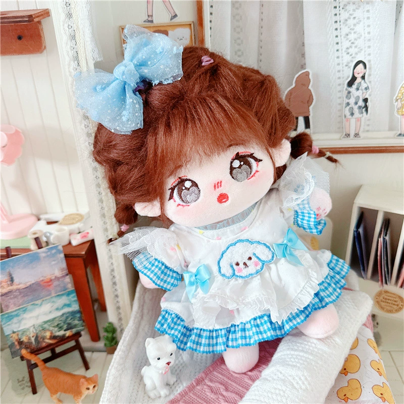 Plush toy, cute cotton naked doll, 20cm, internet celebrity