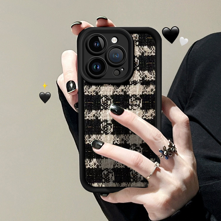Suitable for Apple 15 mobile phone shell new high-end iPhone13promax autumn and winter luxury 14 Chanel style female retro Suitable for Apple 15 mobile phone shell new high-end iPhone13promax autumn and winter luxury 14 Chanel style female retro