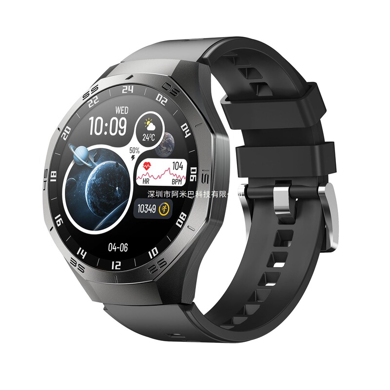 S5 New 1.52inch Screen Tft Bluetooth Call and Photo Smart Watch Heart Rate Sleep Monitoring Gt5Pro Universal