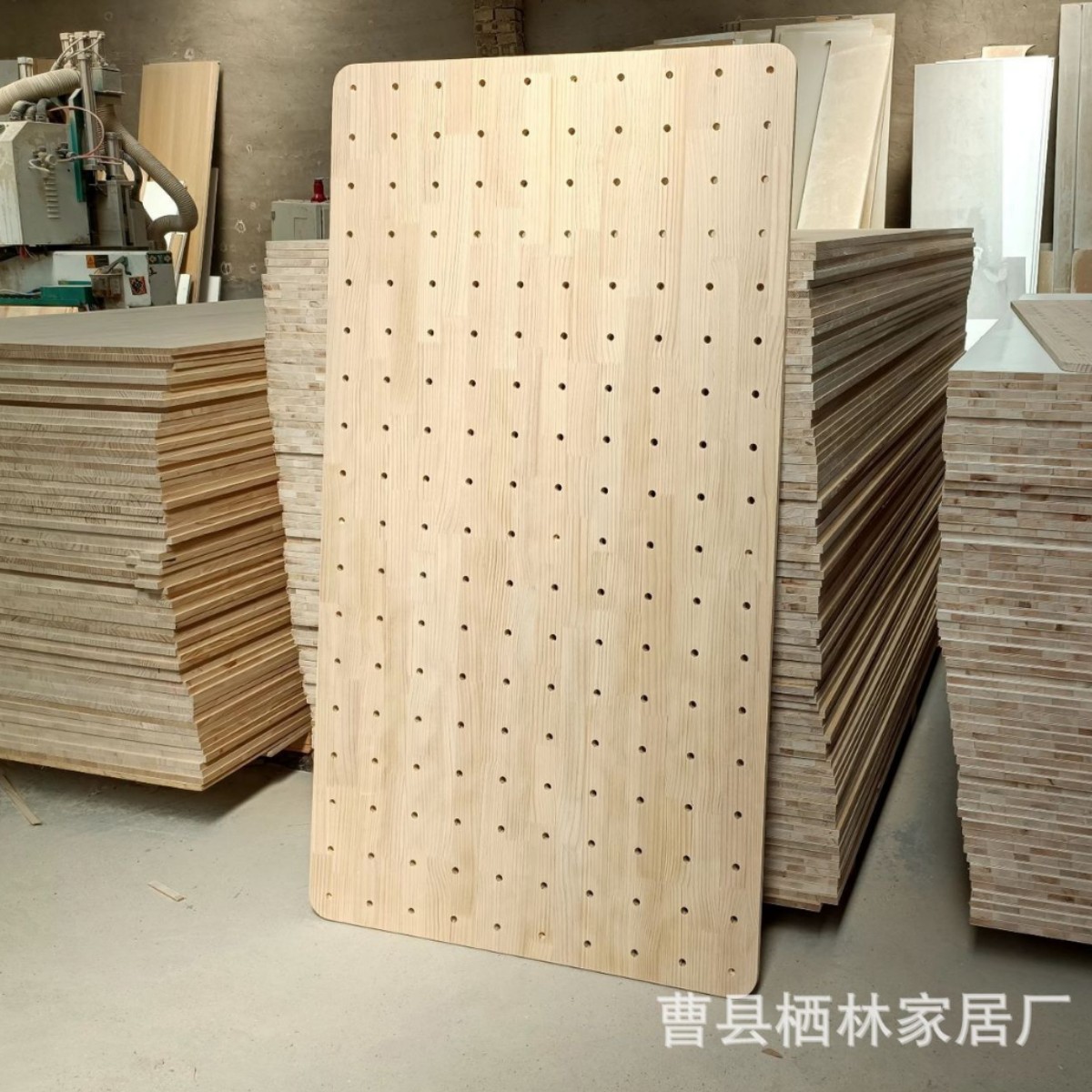 松木实木洞洞板置物架家用装饰性洞洞板展示架洞洞板隔板层板挂板