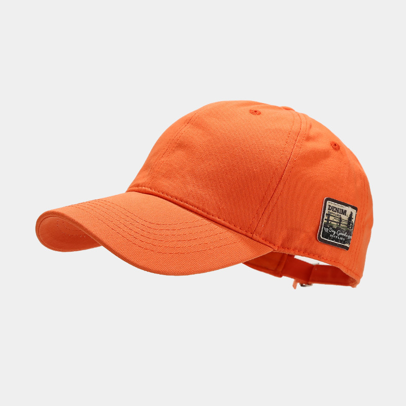 Retro patch big head circumference baseball cap show face small street trend hip-hop peaked cap couple casual hat_voghion.com