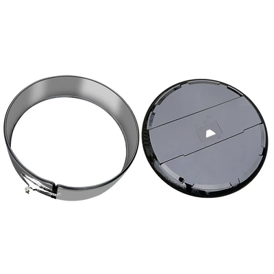 8at Stainless Steel with Light, Spare wheel cover