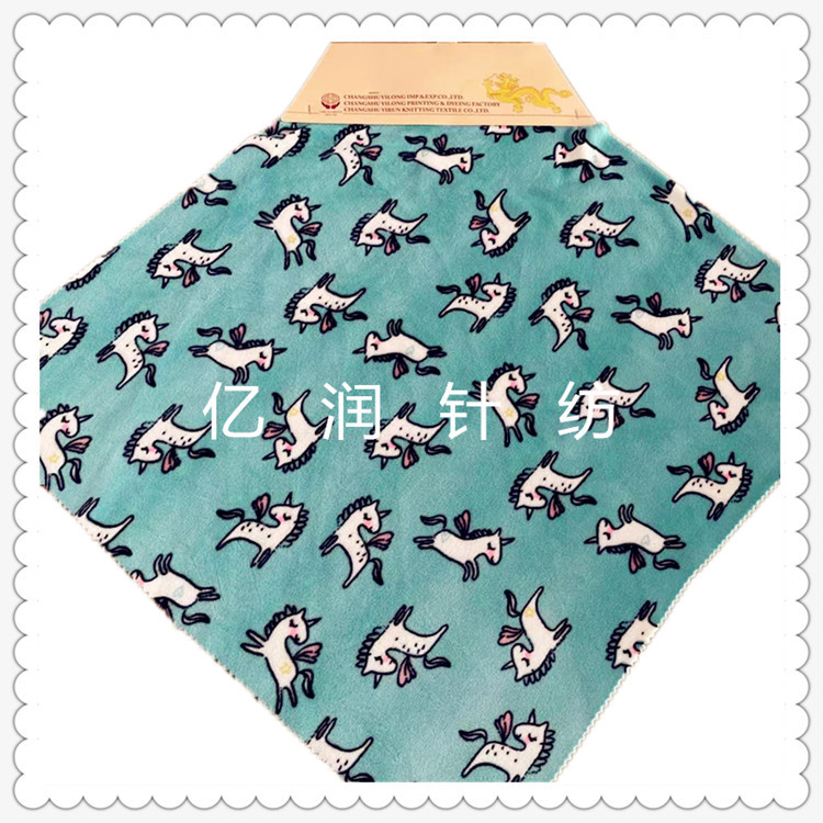 厂 家 生 产   新品双面氨纶超柔印花面料    可 来 样 定 制