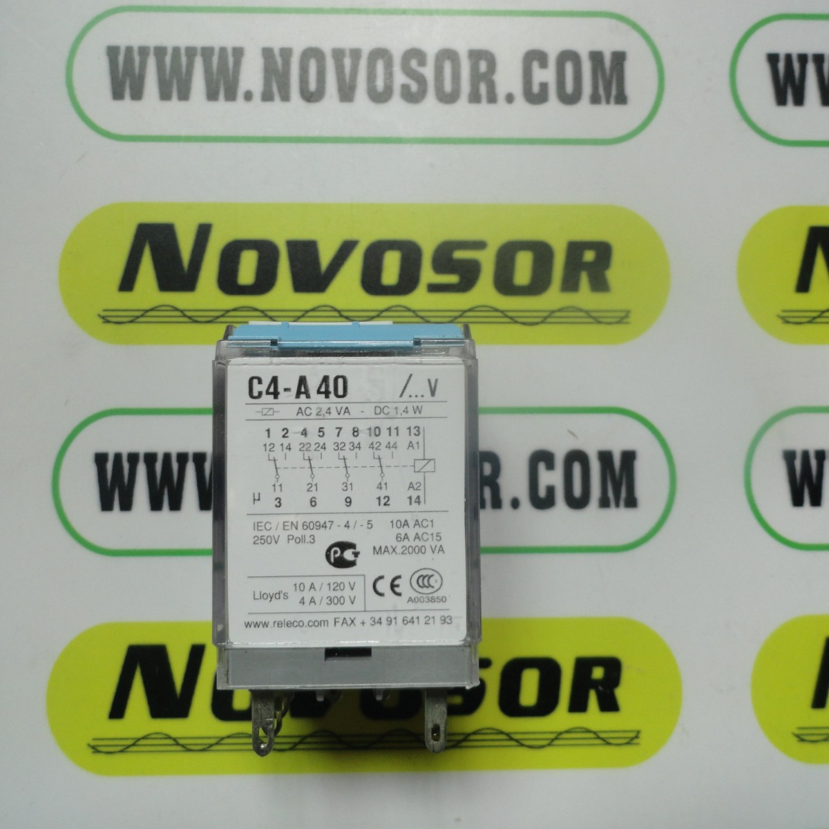RELECO继电器C4-A40 DC110V