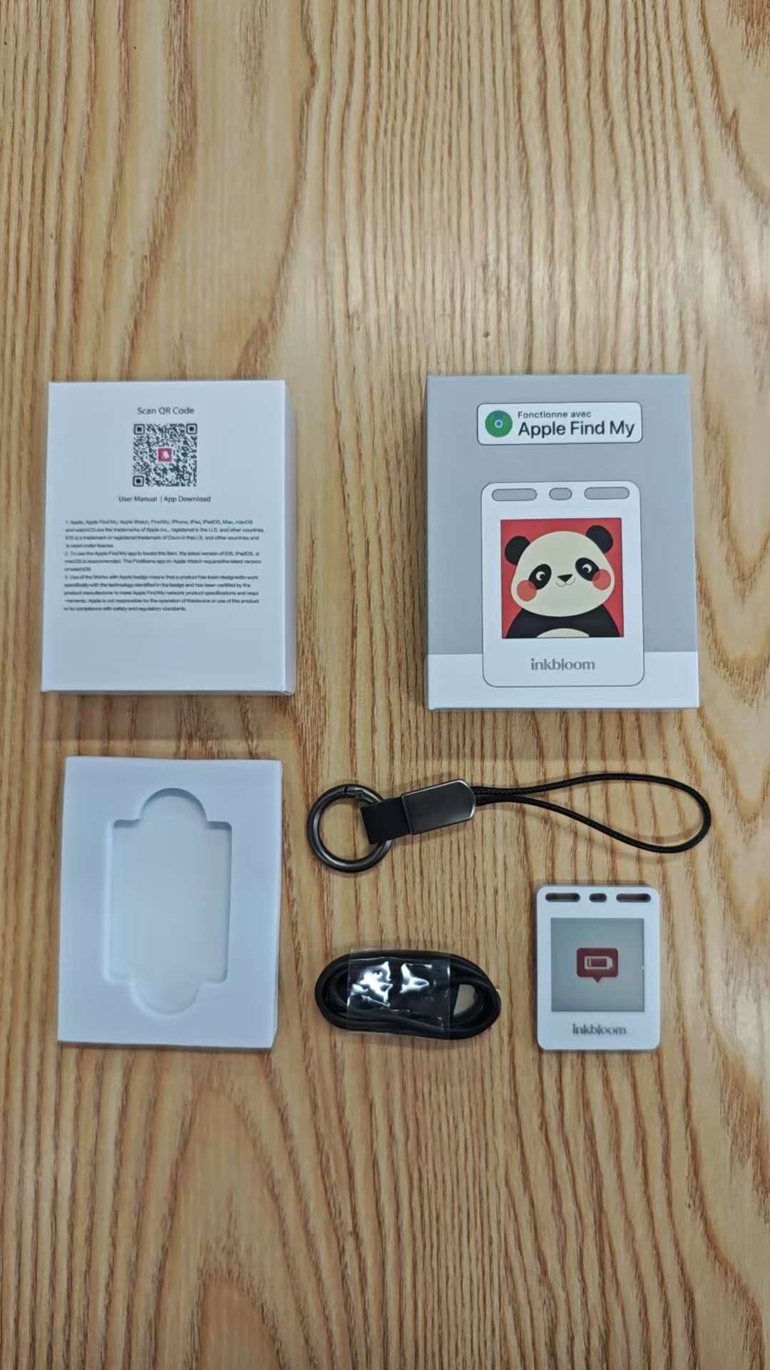 E-Ink Ekran Konum Bulucusu Akıllı Takip Cihazı