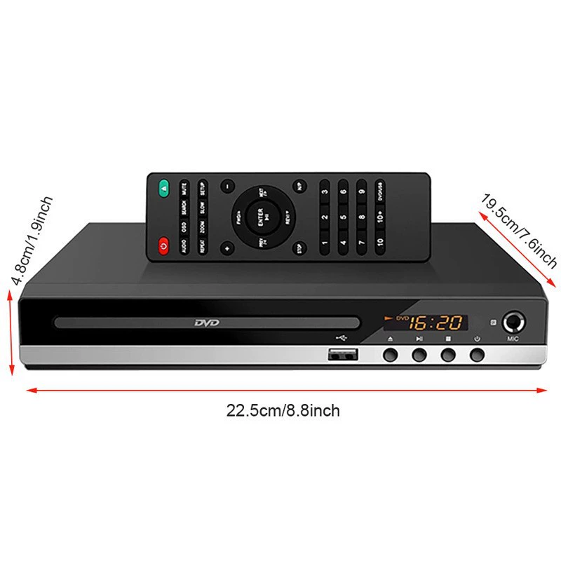 Готовый запас для домашнего использования HD DVD проигрыватель EVD проигрыватель детский VCD проигрыватель HD мини CD проигрыватель