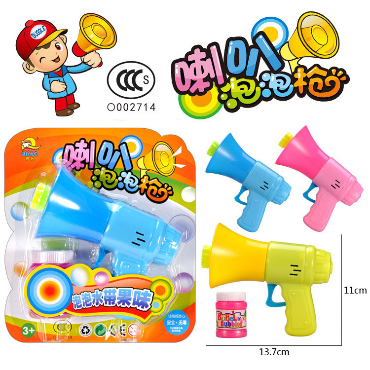 Máquina de burbujas de cuerno