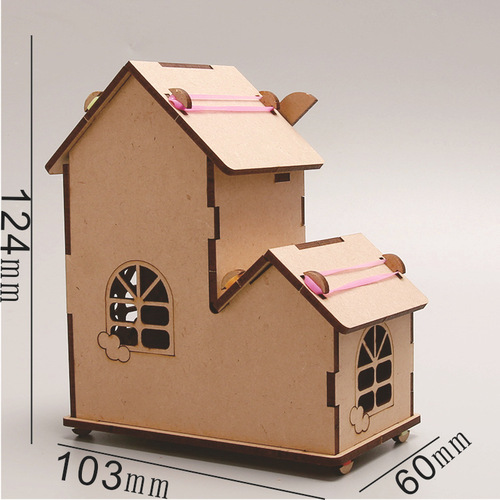 diy solar hut science experiment children's gifts handmade small production primary school students kindergarten toys wholesale