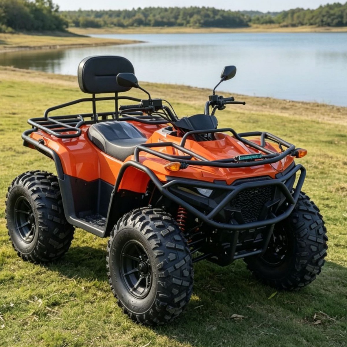 Montaña off-road kart bashan 350cc cuatro tracción motor motocicleta ATV cuatro tracciones suspensión independiente todo terreno