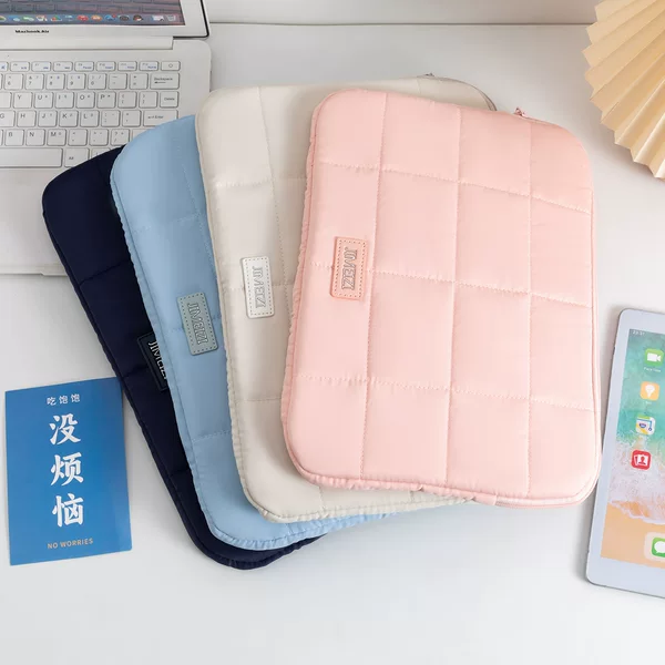 Cross-Border New High-End Computer Bag Amazon Apple 14inch Laptop Sleeve Bag Simple Tablet Storage Bag