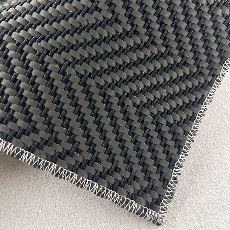 Cuero artificial PU tejido a mano estera maleta bolsas zapatos automóviles decoración de fondo pared tejida cuero tejido especial