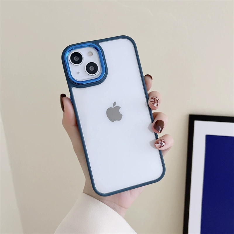 Apple, акриловый чехол, совместимый с iPhone 12, 12Pro Max, защита от падений