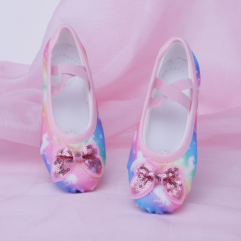 Amazon Dance Shoes Girls Practice Ballet Dance Shoes Soft Sole Body Stage Performance Kidsren's Cat Claw Shoes 8002