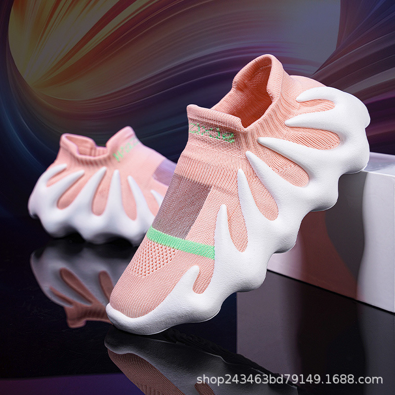 Mesh Breathable Octopus Shoes Coconut Shoes 2022 New Volcano Shoes Summer Thin 450Yeezy Couples Sports Mesh Breathable Octopus Shoes Coconut Shoes 2022 New Volcano Shoes Summer Thin 450Yeezy Couples Sports