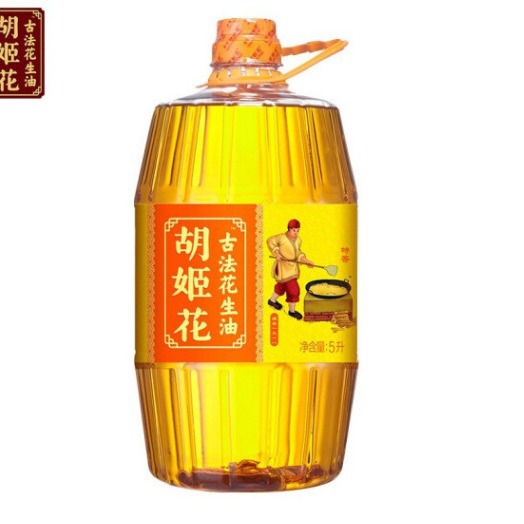 胡姬花古法花生油5L