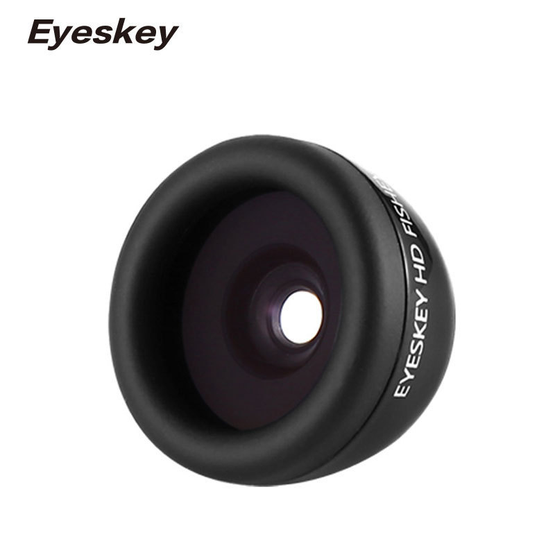 现货 艾斯基高清迷你鱼眼手机望远镜镜头微光夜视袖珍便携入袋