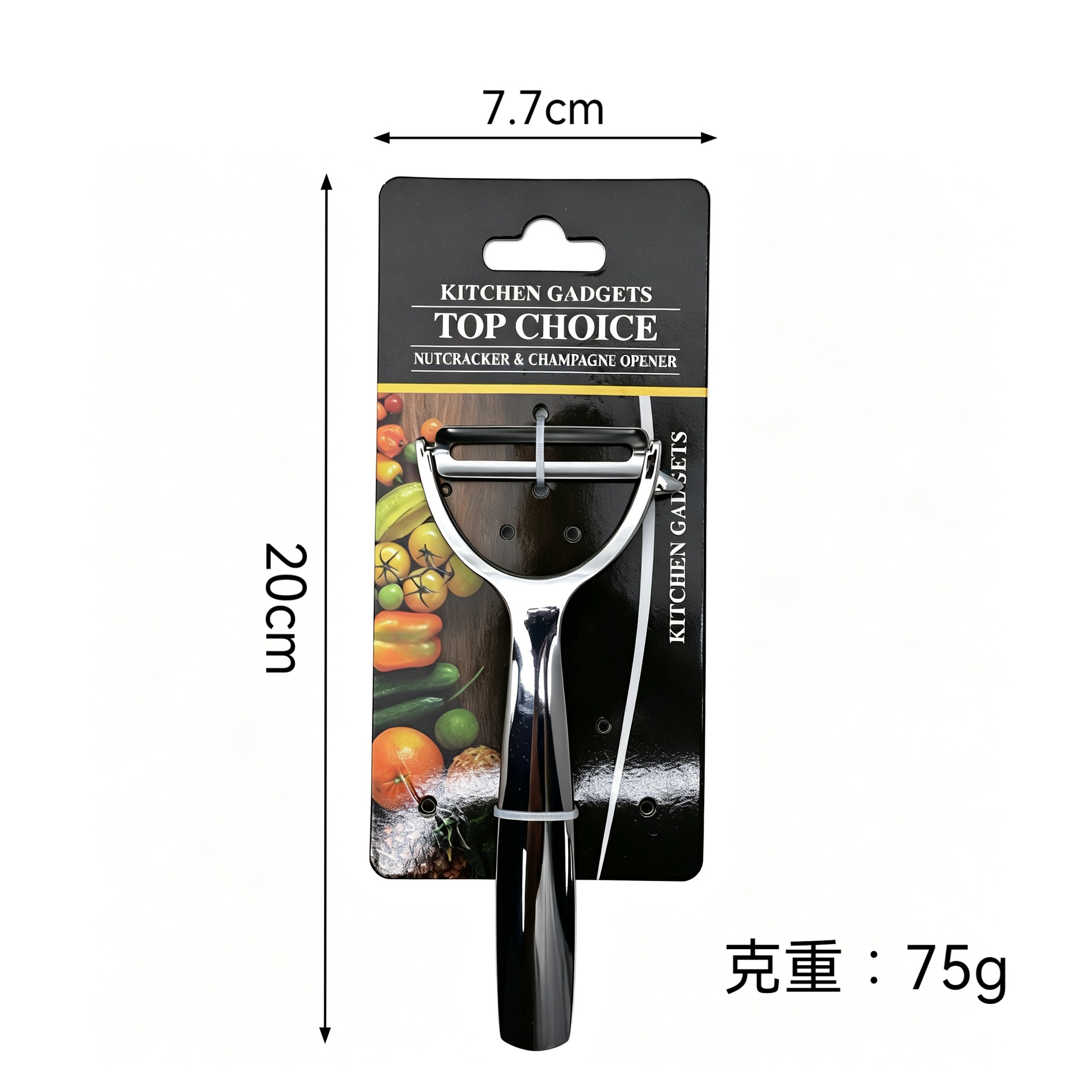 Cuchillo de aleación de zinc de Amazon Manzana Peeling de patata Household multifuncional cuchillo de frutas Peeling image 7