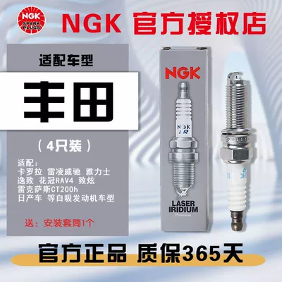 Ngk Original Iridium Platinum Spark Plugs Suitable for Toyota Corolla, Vios, and Yaris (Alışdırma şamı (Sveçalar))