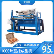 工廠定制 30枚翻轉式蛋托成型機 紙漿蛋托生產設備廠家