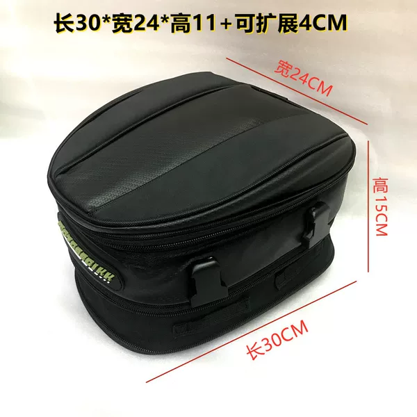BEGIKK Motorcycle Rear Seat Bag Motorcycle Rear Bag Riding Bag Rear Bag Handbag Send Rain Cover