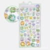 Cartoon relief stickers [Four Leaf Crocodile] about 50 small reliefs