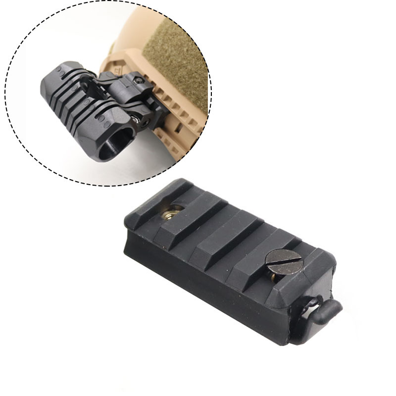 [Helmet Rail] FASTACH MICH Safety PJ Outdoor Side Slider Flashlight Stand Toy Accessories