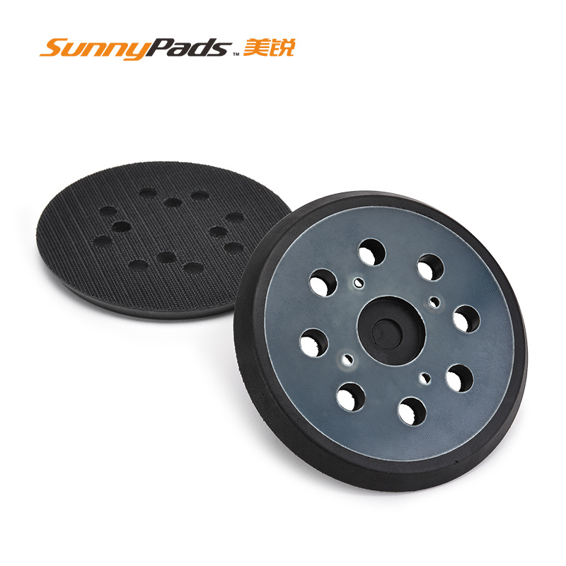 砂光机托盘5寸8孔抛光盘砂纸抛光盘打磨抛光盘砂纸磨片批发
